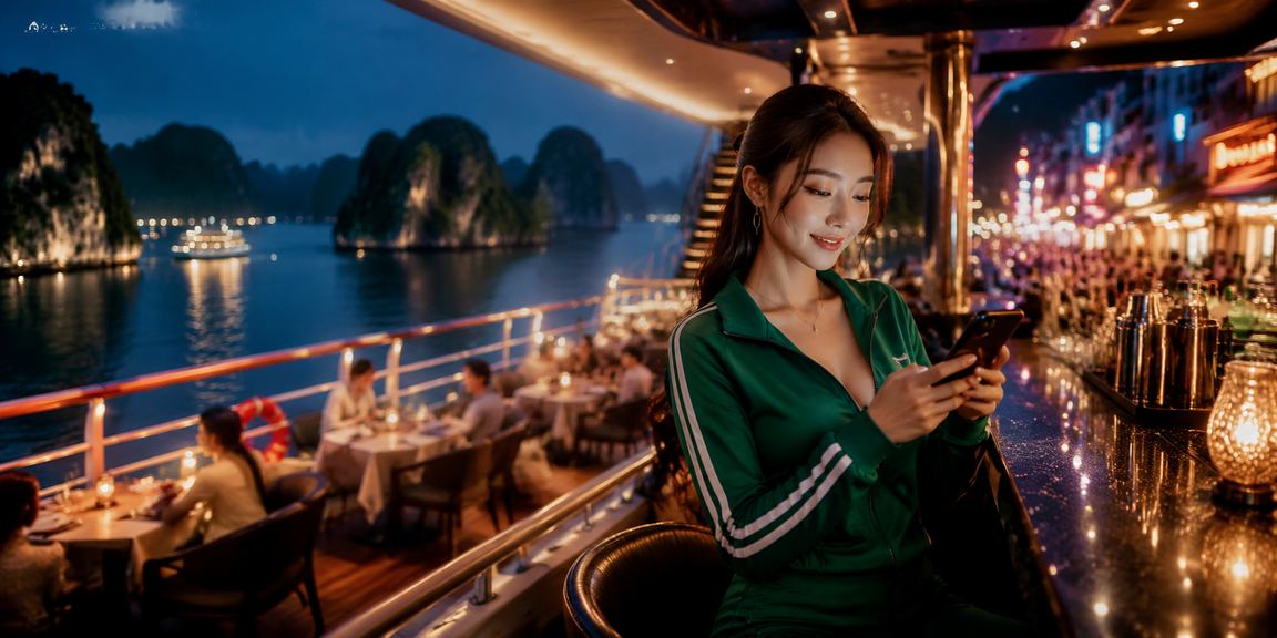 Người dùng Việt Nam trải nghiệm casino di động tại vịnh Hạ Long